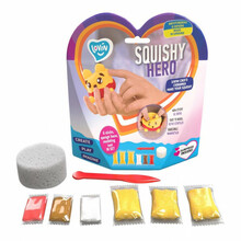 Stressivastane Tehke oma Squishy Hero Moon light clay