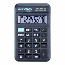 Kalkulaator Donau K-DT2085-01, must