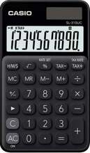 Taskukalkulaator Casio SL-310UC-BK, must