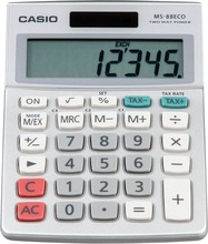 Lauaarvuti Casio MS-88ECO, hõbe