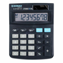 Lauakalkulaator Donau K-DT4081-01, must