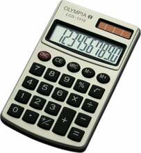 Kalkulaator Olympia LCD-1110, hõbe