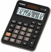 Lauakalkulaator Casio MX-12B, must