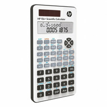 Teaduslik kalkulaator HP HP-10SPLUS/INT BX, valge
