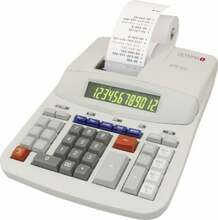 Lauaarvuti kalkulaator Olympia CPD 512, valge