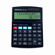 Lauakalkulaator Maul MTL 800, must
