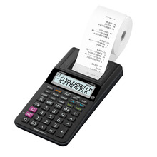 Printimisfunktsiooniga kalkulaator Casio HR-8RCE-BK-S-EC, 42 x 102 x 209 mm, must