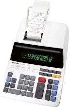 Lauaarvuti kalkulaator Sharp EL-2607LG, must/valge