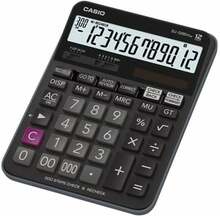 Lauakalkulaator Casio DJ-120D+, must