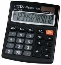 Lauakalkulaator Citizen SDC-812BN, must