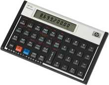 Finantskalkulaator HP 12c Platinum, must/hõbedane