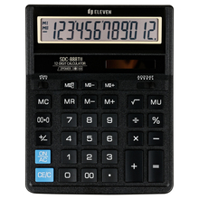 Kalkulaator Eleven SDC-888TII, must