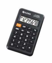 Taskukalkulaator Eleven LC-310NR, must