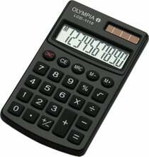 Kalkulaator Olympia LCD-1110, must