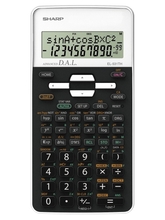 Kalkulaator Sharp EL-531TH, valge
