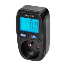 Energiamõõtja Orno Vatmetras, must