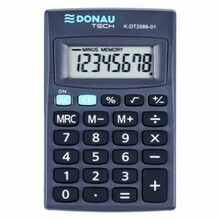 Taskukalkulaator Donau DT2086, must