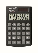 Taskukalkulaator Rebell SHC208, must