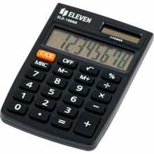 Taskukalkulaator Eleven SLD-100NR, must