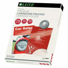 Laminaatkilede komplekt Leitz iLam A4, 175 mikronit, 100 tk, 10K273D