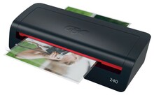 Laminaator GBC 240, A4, must/punane, 4410068EU