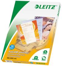 Lamineerimiskile Leitz A4, 100 mik., läbipaistev, 100 tk