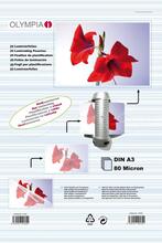 Lamineerimiskiled Olympia A3, 80 mik., 25 tk