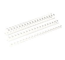 Köitespiraal Fellowes, 6 mm, valge, 100 tk