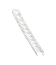 Köitespiraal Fellowes 53215, 6 mm, valge, 100 tk