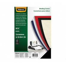 Köitekartong Fellowes Delta, A4, must, 100 tk