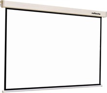 Projektori ekraan Reflecta CrystalLine Motor, 160 x 160 cm, must/valge