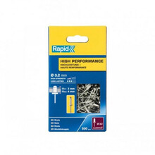 Alumiiniumneet Rapid 5001431, 3,2 x 8 mm, 500 tk