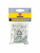 Alumiiniumneetide komplekt Topex 43E301, 3,2 x 8,0 mm, 50 tk