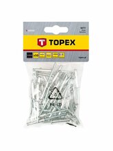 Alumiiniumneetide komplekt Topex 43E505, 4,8 x 18 mm, 50 tk