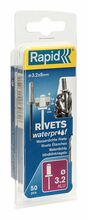 Veekindlad needid Rapid 3,2 x 8 mm, 50 tk