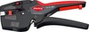 Mitmeotstarbeline elektriku tööriist Knipex NexStrip, 12 72 190, 190 mm, must/punane