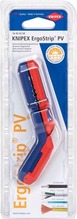 Kaablikoorija Knipex ErgoStrip PV, 16 95 03 SB, sinine/punane, 135 mm