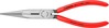 Nõeltangid lõike servaga Knipex 26 11 200, 200 mm, punane/sinine
