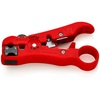 Kaabli isolatsiooni tangid Knipex, 16 60 06 SB, 125 mm
