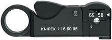 Kaabli isolatsiooni eemaldamise tangid Knipex, 16 60 05 SB, 105 mm, must