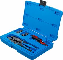 Tangid BGS TECHNIC 70929, ühenduste pressimiseks vahetatavate otsikutega