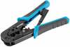 Kaabli krimptangid Lanberg NT-0201, must, sinine
