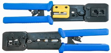 Krimpimistangid Lanberg NT-0204, must/sinine, RJ45, RJ12, RJ11 pistikutele
