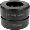 Sisu TH 20 mm pressimistangidele Yato YT-21735, YT-21745