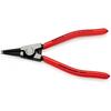 Stopperrõnga tangid välistele rõngastele Knipex 4611A1, 10-25 mm