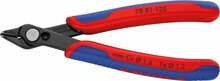 Lõiketangid Knipex Electronic Super Knips 7881125, 125 mm, punane/sinine