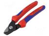 Kaablilõiketangid Knipex 9512160, 160 mm must/sinine/punane