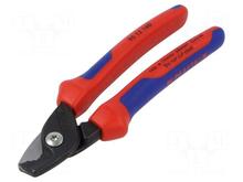 Kaablilõiketangid Knipex 9512160, 160 mm must/sinine/punane