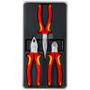 Elektriku tangide komplekt Knipex 002012, 3 tk