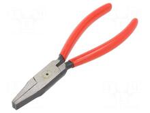 Lamedate otstega tangid Knipex 20 01 160, 160 mm, punane